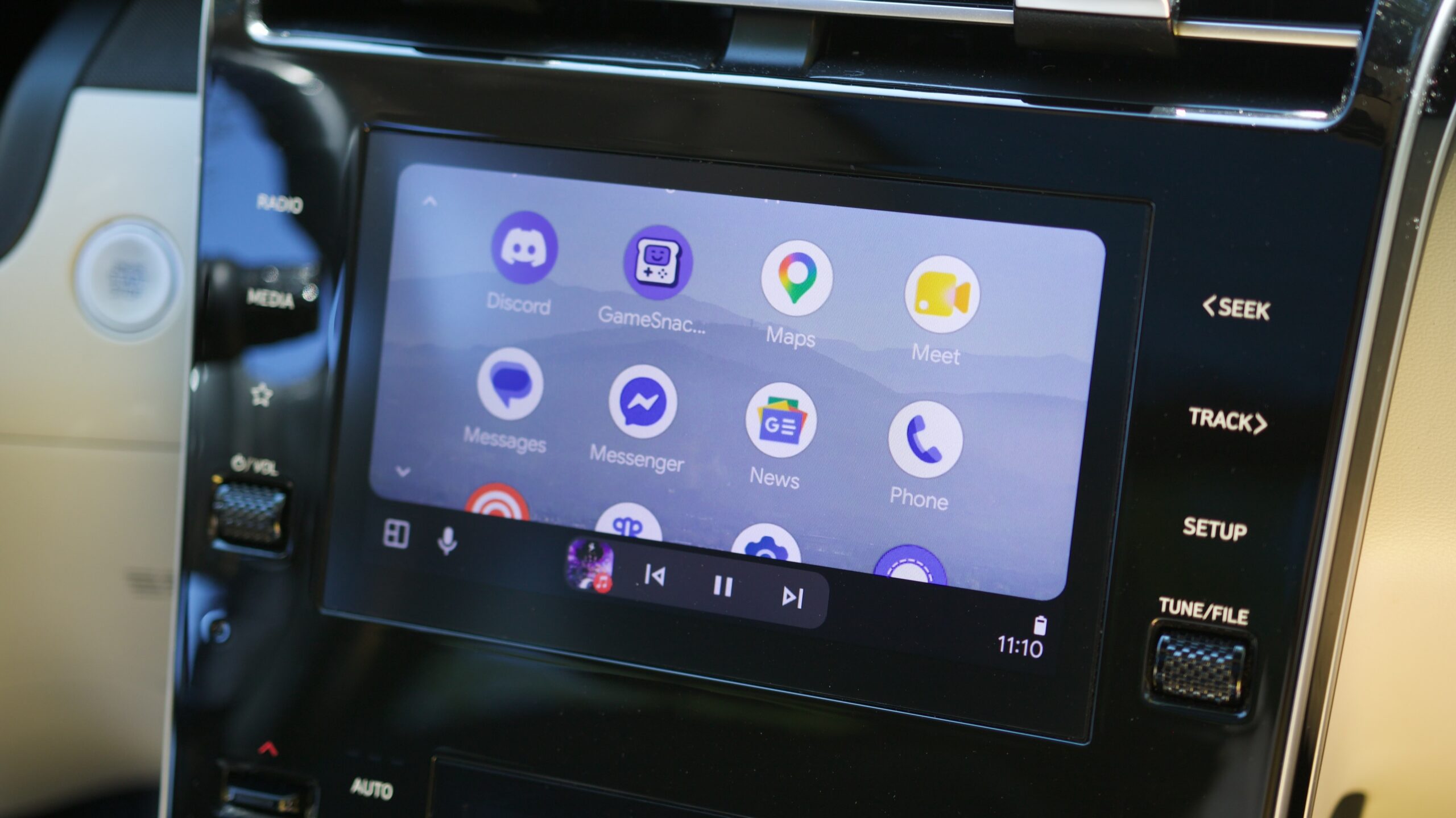 android auto launcher app drawer Android Auto app launcher.