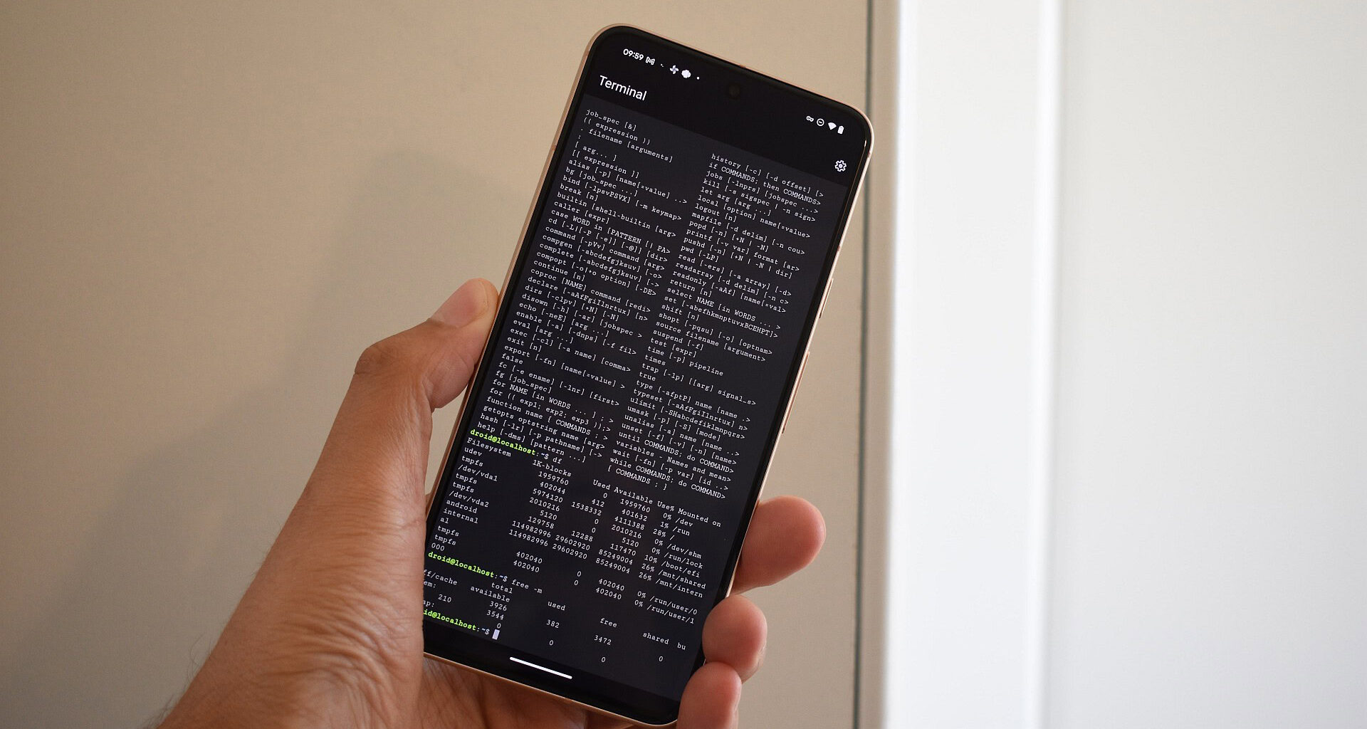 android linux terminal app commands 1