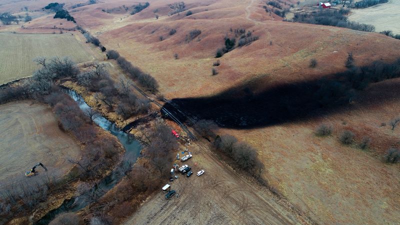 Keystone Pipeline operator agrees to pay $26 million in 2022 oil spill settlement