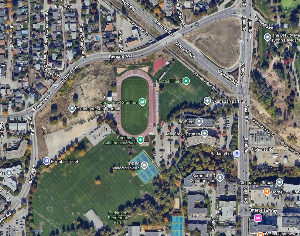 apple bowl stadium kelowna