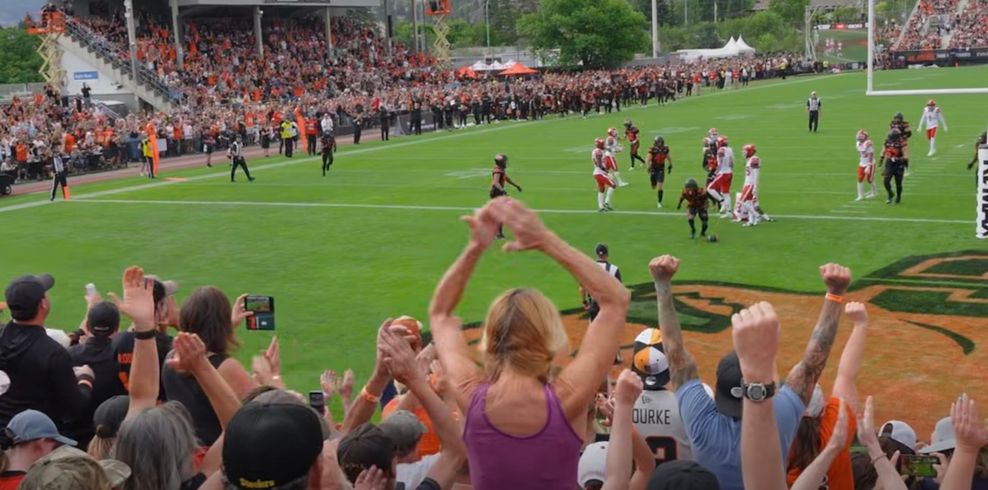 apple bowl stadium kelowna temporary expansion bc lions summer 2026