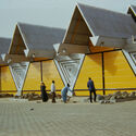 Centre International du Commerce Extérieur du Sénégal (CICES), Dakar, Senegal. 1971–74. Jean-François Lamoureux (b. 1943) and Jean Louis Marin (b. 1943). 1974. Image © Michel Fegyveres MoMA Opens Architects of Liberation Exhibition on Independence-Era West African Modernism - Image 2 of 12
