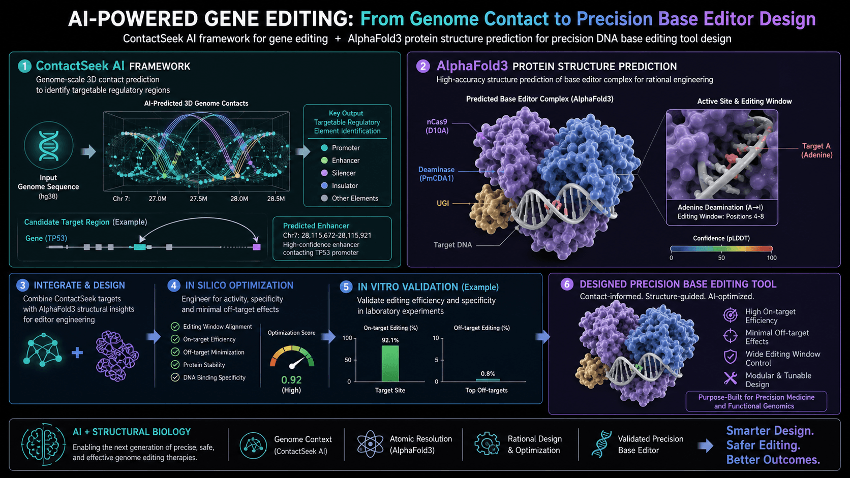 Chinese Scientists Develop ContactSeek AI Framework Based on AlphaFold3 Contact Probability: A New Precision Paradigm for Gene Editing Tool Design Published in Nature - Pandaily