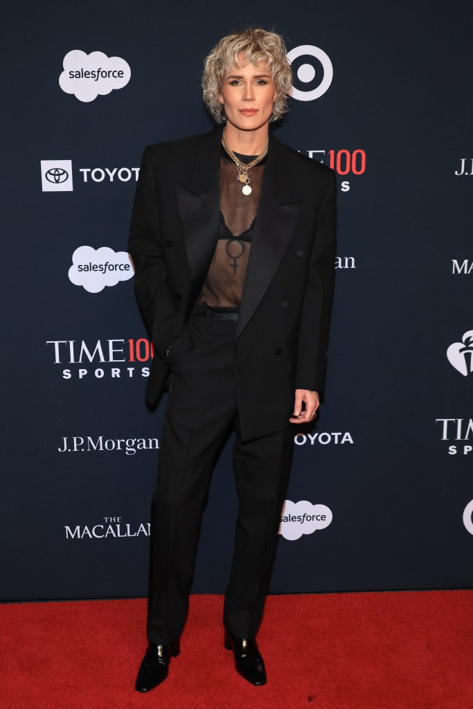 Ashlyn Harris at the TIME100 Sports Gala