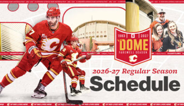 Flames Release 2026-27 Season Schedule