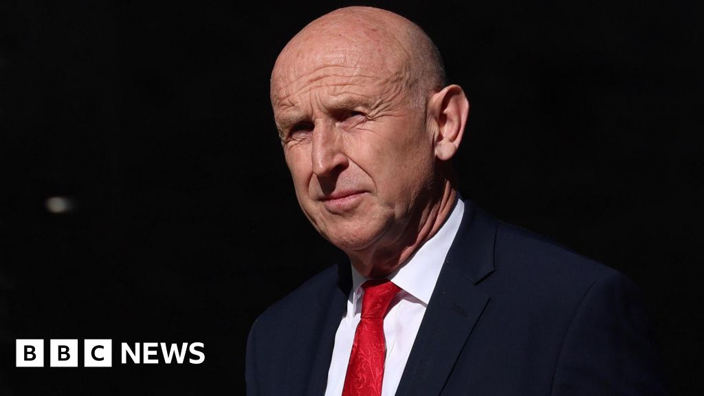 John Healey becomes chancellor weeks after shock resignation from defence job - BBC