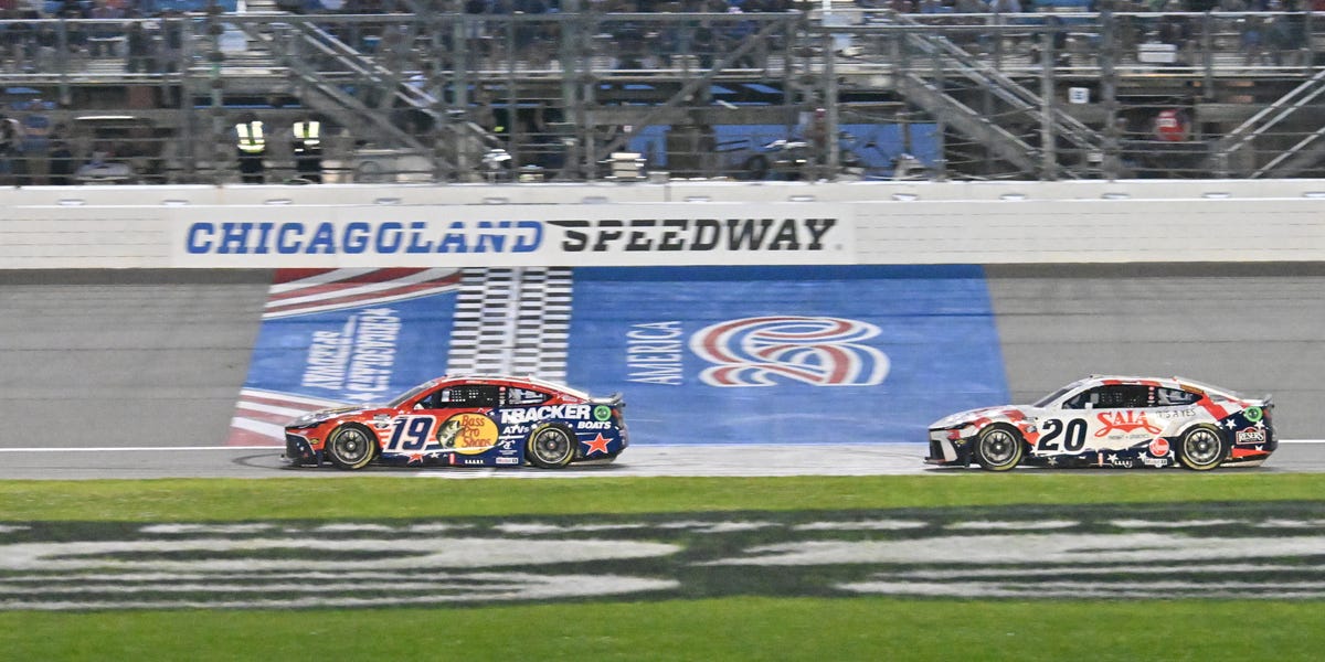 Toyota Makes NASCAR History as Briscoe Leads Chicagoland Domination