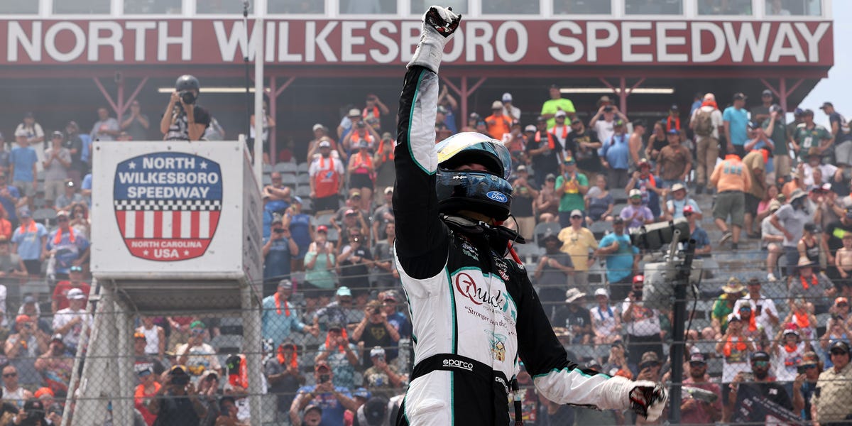 Chandler Smith Wins NASCAR Craftsman Truck Race in Scorching Heat