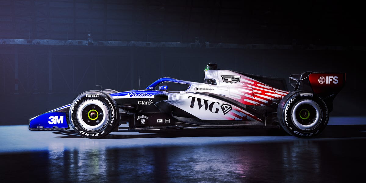 Cadillac Unveils Patriotic Formula 1 Livery for British Grand Prix