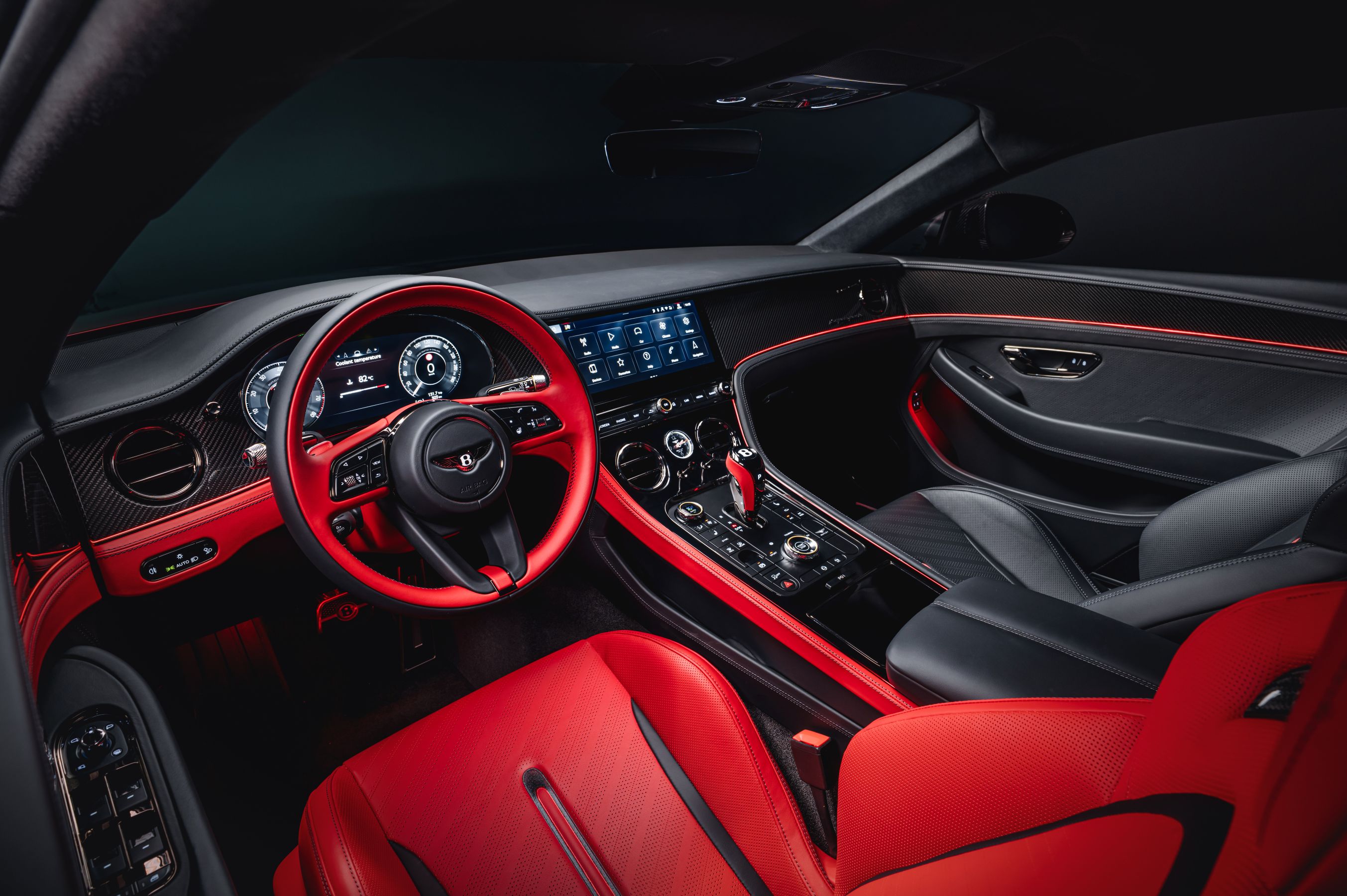 Bentley Supersports Design by Mulliner cabin