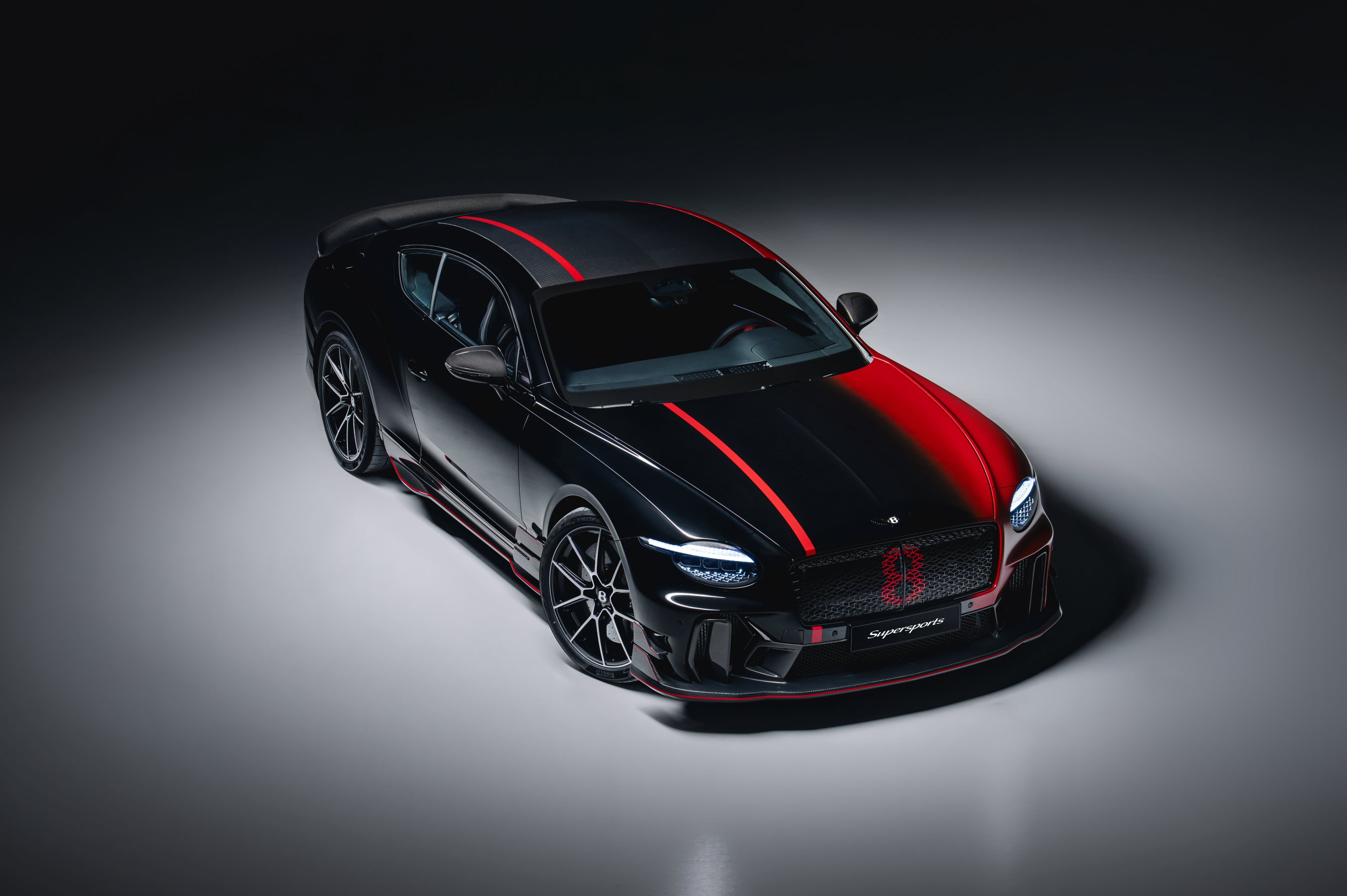 Bentley Supersports Design by Mulliner overhead front
