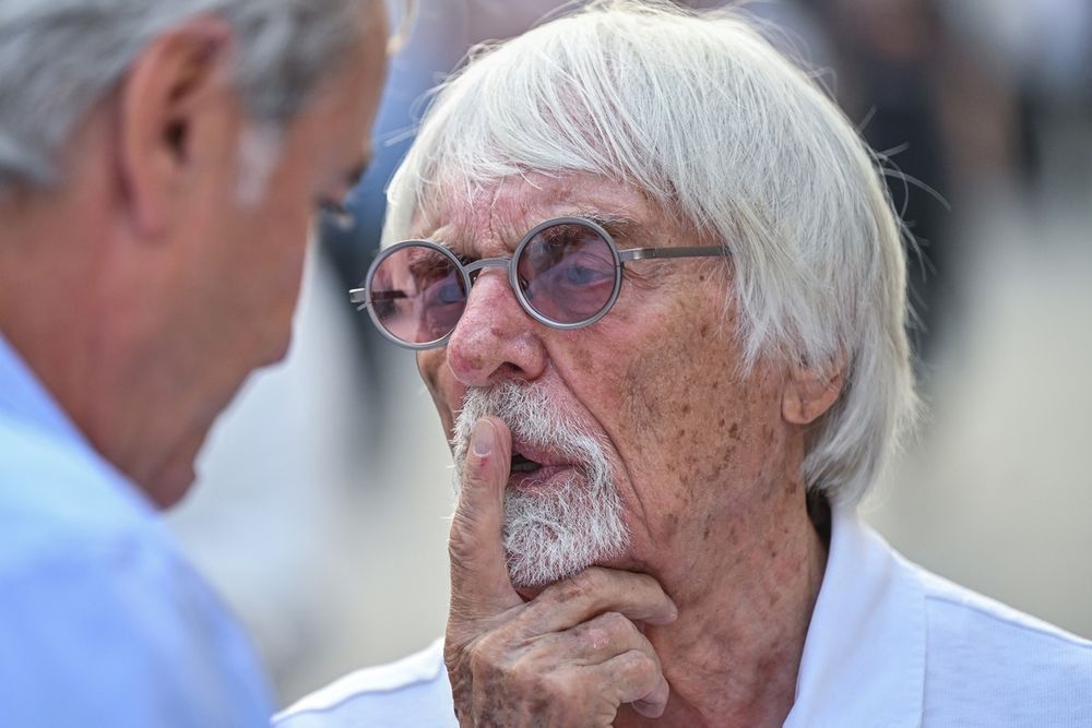 Bernie Ecclestone officially left his role at F1 in 2017