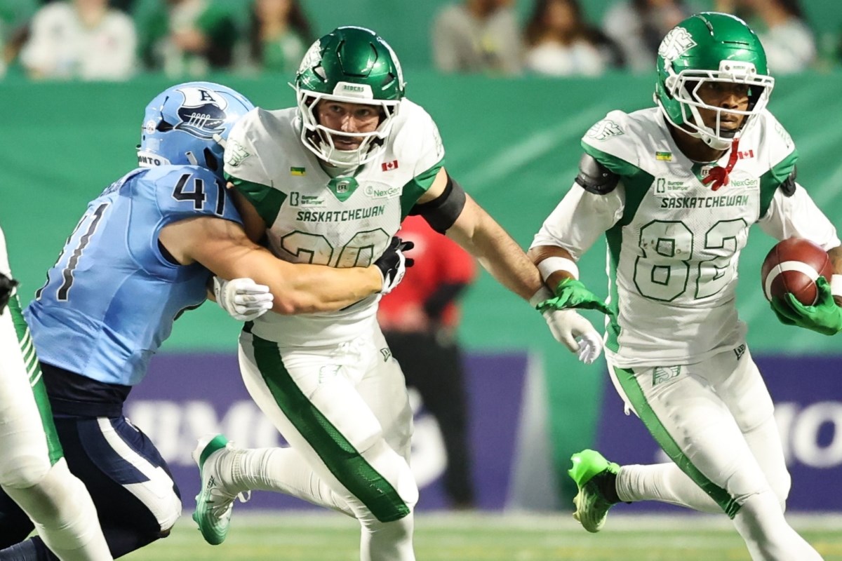 Saskatchewan's Thomas Bertrand-Hudon looking to contribute any way possible as Riders look to return to win column