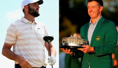 Scottie Scheffler and Rory McIlroy are among the 14 players to make the cut in all four men's majors in 2026.