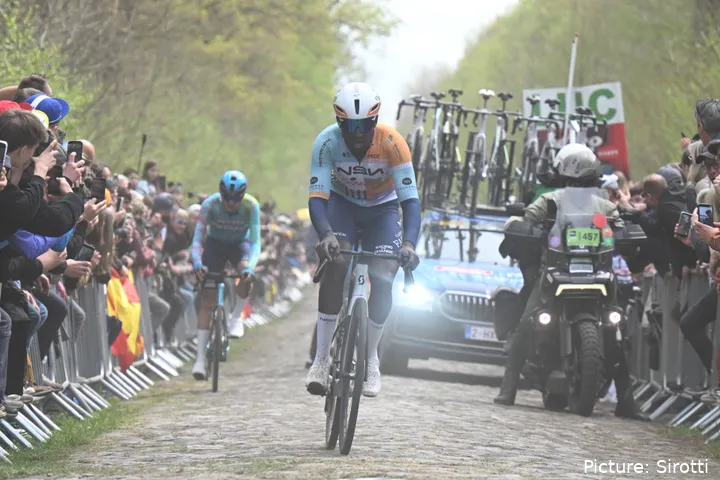 Biniam Girmay at Paris-Roubaix 2026