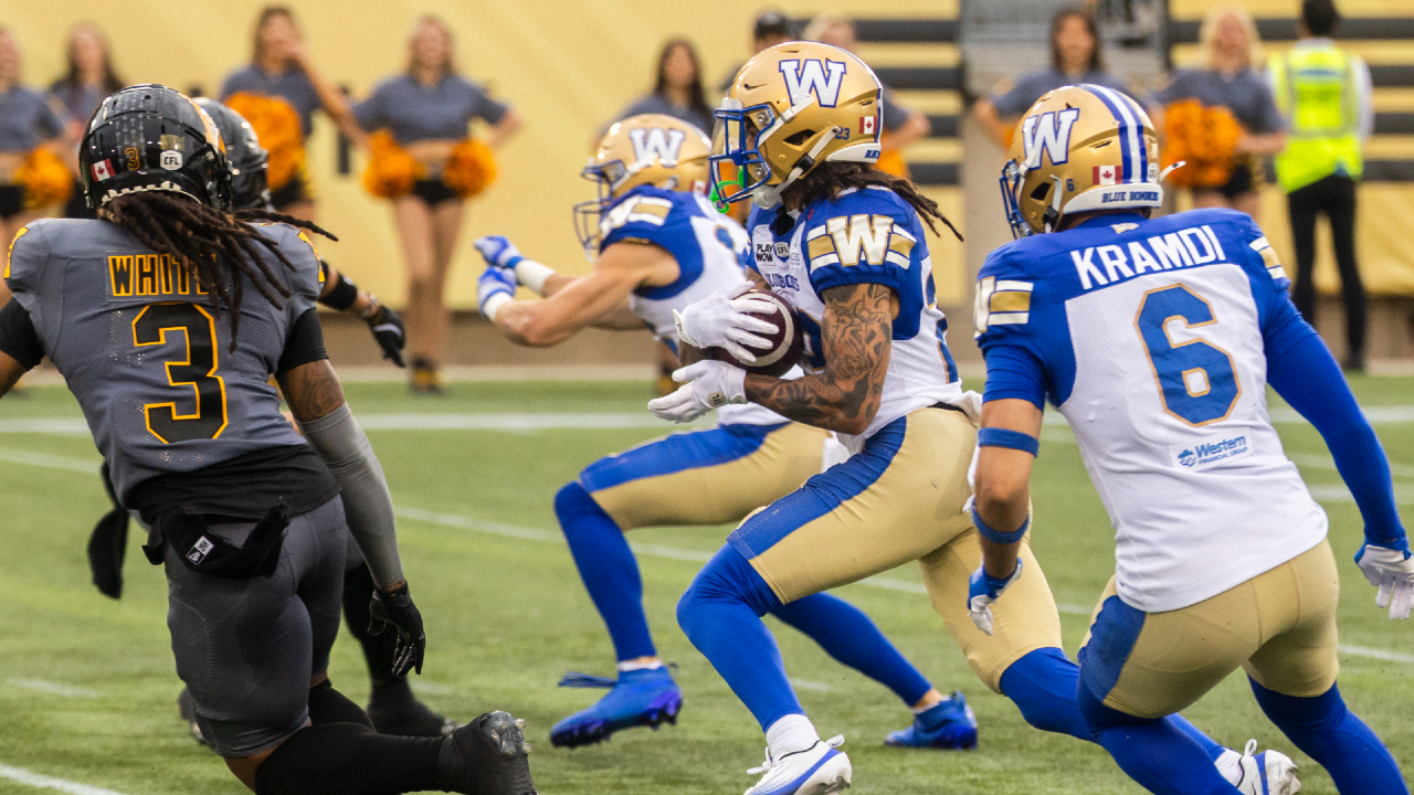 Castillo's 23-yard field goal lifts Blue Bombers to victory over Tiger-Cats