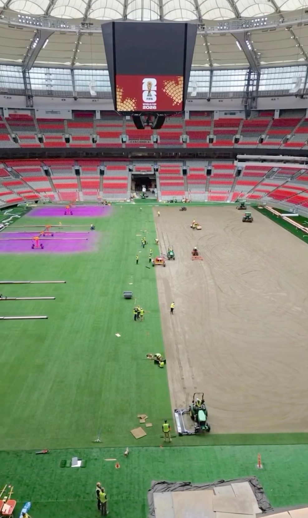 bos sod farms abbotsford fifa world cup grass bc place stadium vancouver