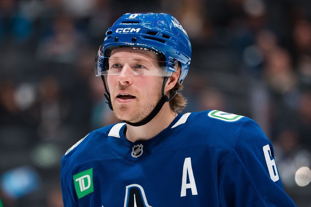 brock boeser canucks 2026 oilers
