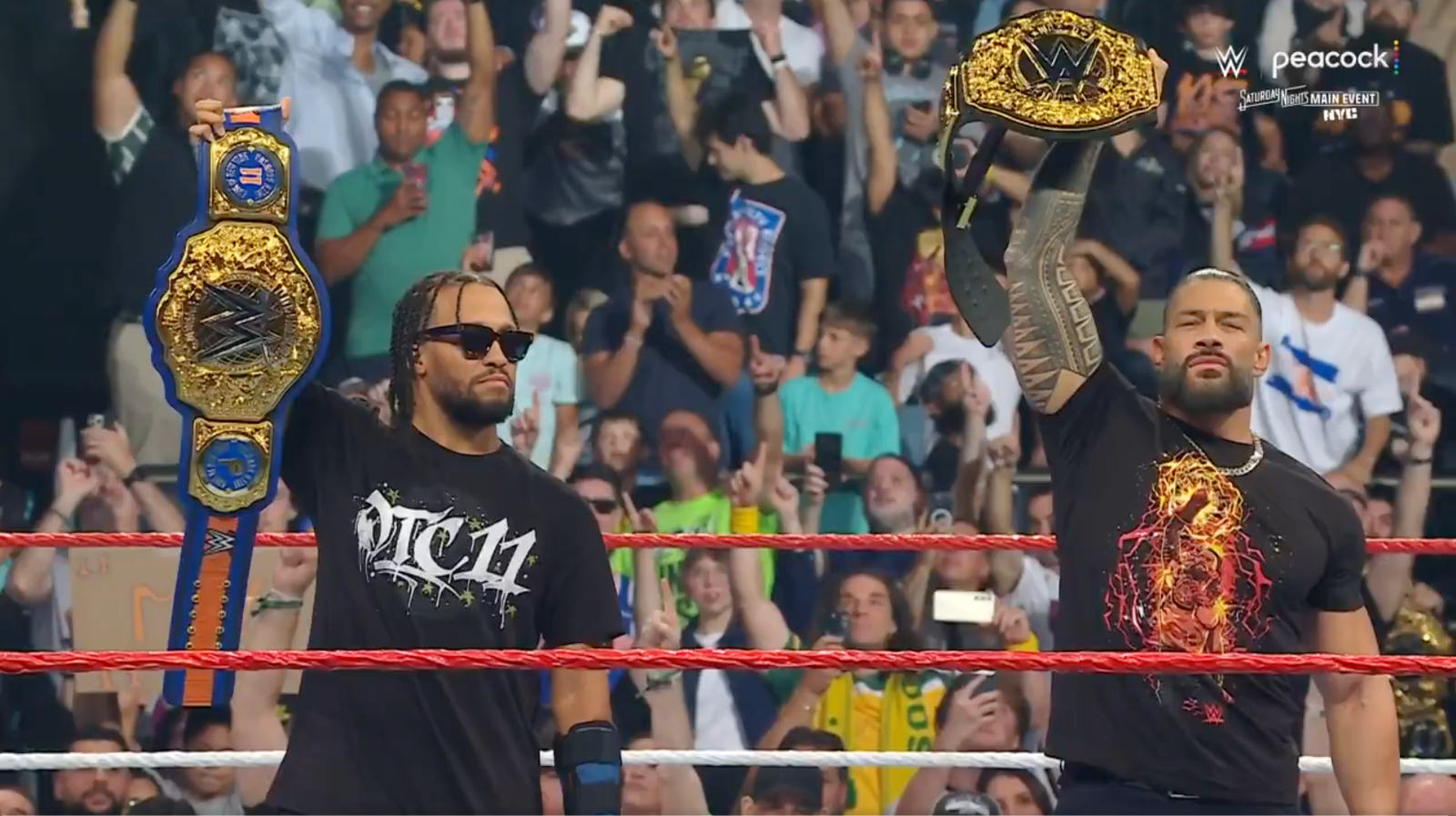 Jalen Brunson & Roman Reigns