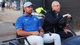 Bryson DeChambeau irate after being assessed two-stroke penalty for stomping grass at The Open 2026