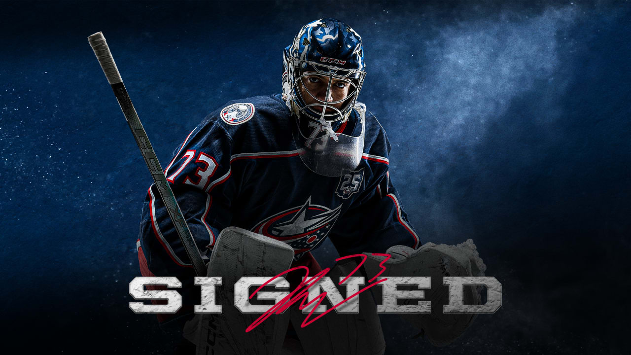 Blue Jackets sign goaltender Jet Greaves to three-year contract