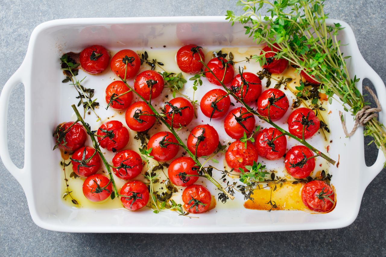 Cooking tomatoes may help increase the lycopene, an antioxidant.Credit: AnnaPustynnikova / Getty Images
