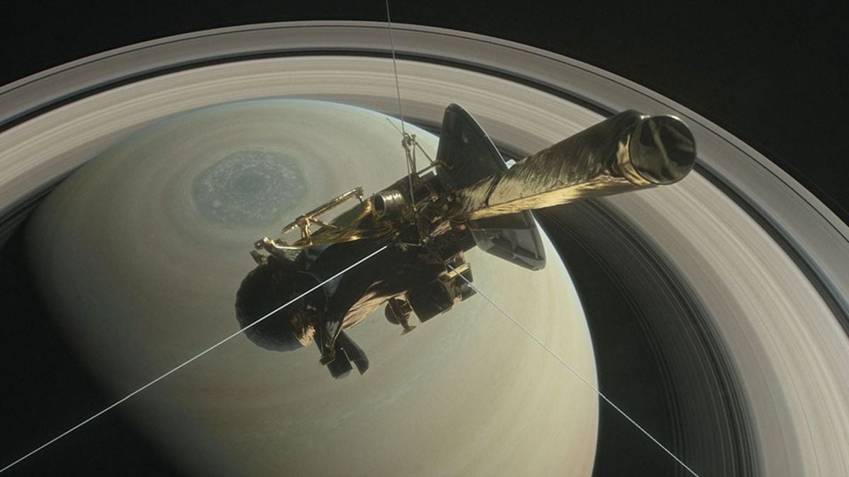 For The First Time, Scientists 'Heard' Plasma Waves Passing Between Saturn And Enceladus : ScienceAlert