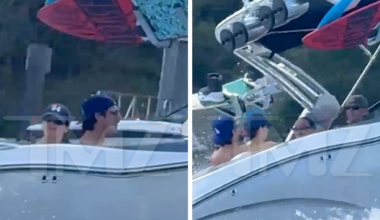 Kendall Jenner, Jacob Elordi and The Biebers Go Boating As Taylor Swift Marries Travis Kelce