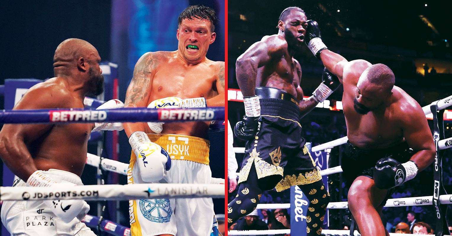 Derek Chisora delivers his verdict on reported Usyk vs Deontay Wilder fight after losing to both: “He always has that”