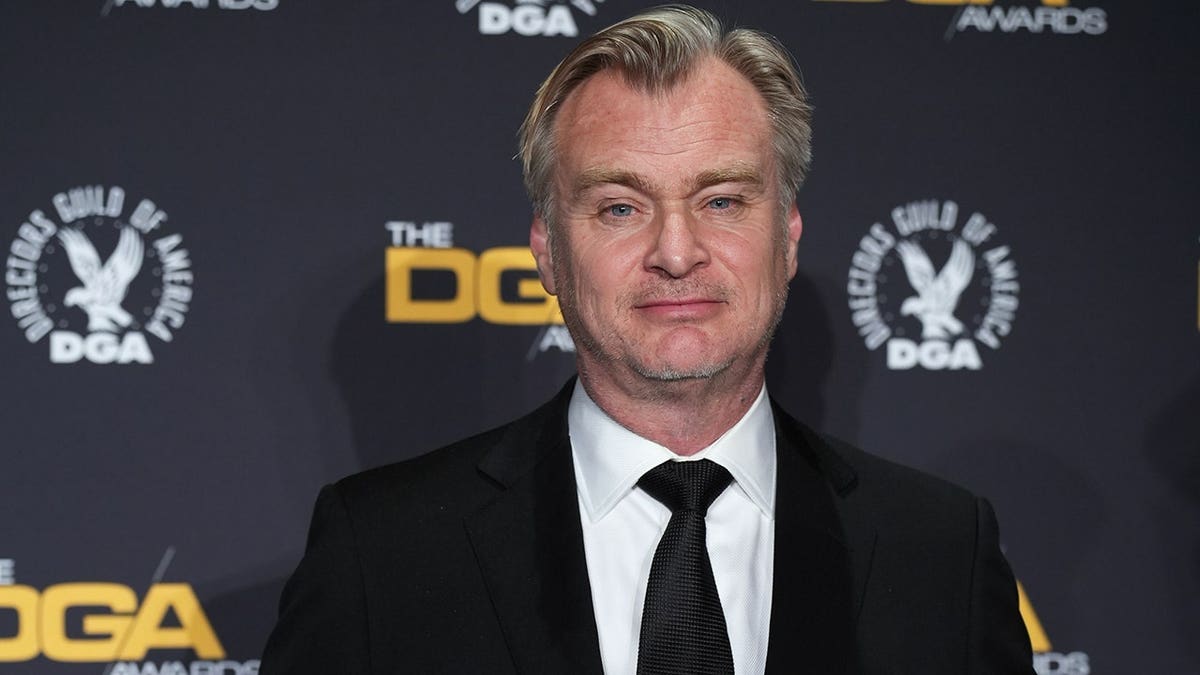 Christopher Nolan at the DGA Awards in Los Angeles in February 2026.