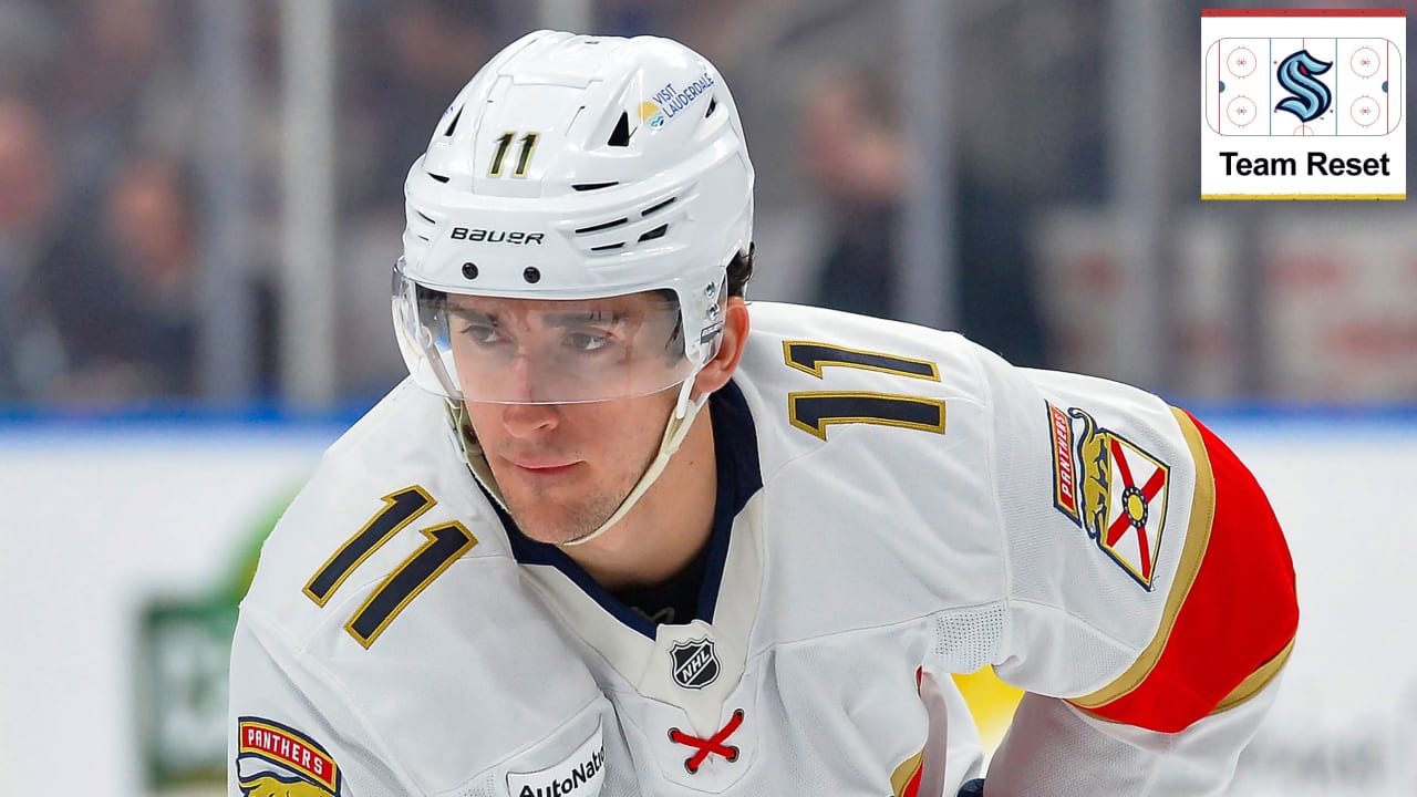 Kraken trade for Samoskevich, seek breakout season from speedy forward