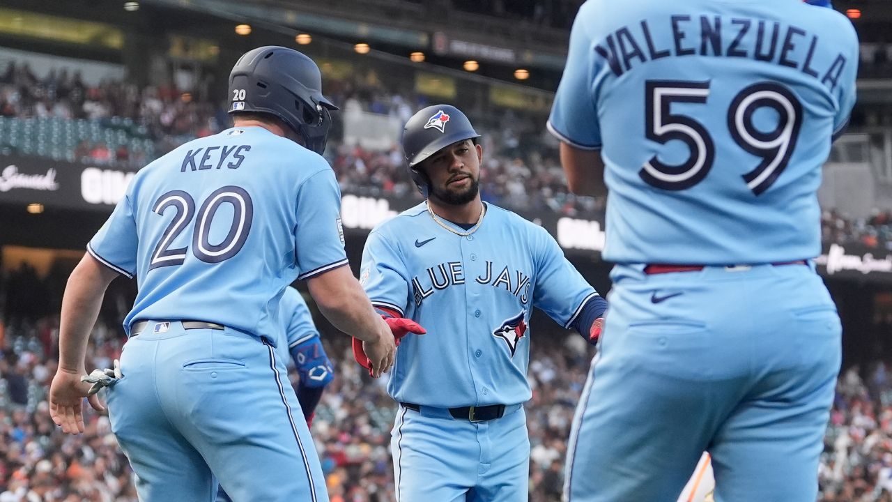 Blue Jays unveil 'home run dragon' after much-needed blast by Clase