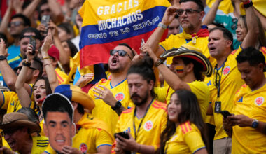 Colombia fans swamp Vancouver for city's last hurrah at World Cup