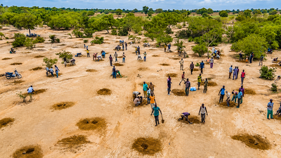 After decades of drought, water is returning to the south of Sahara Desert as ancient farming techniques and the Great Green Wall breathe new life into the Sahel