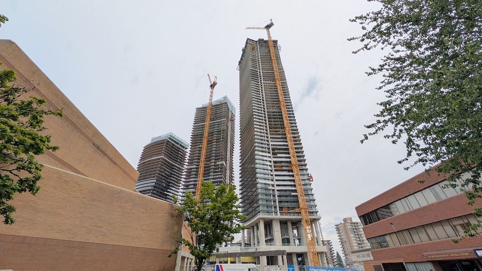 concord metrotown burnaby construction july 16 2026