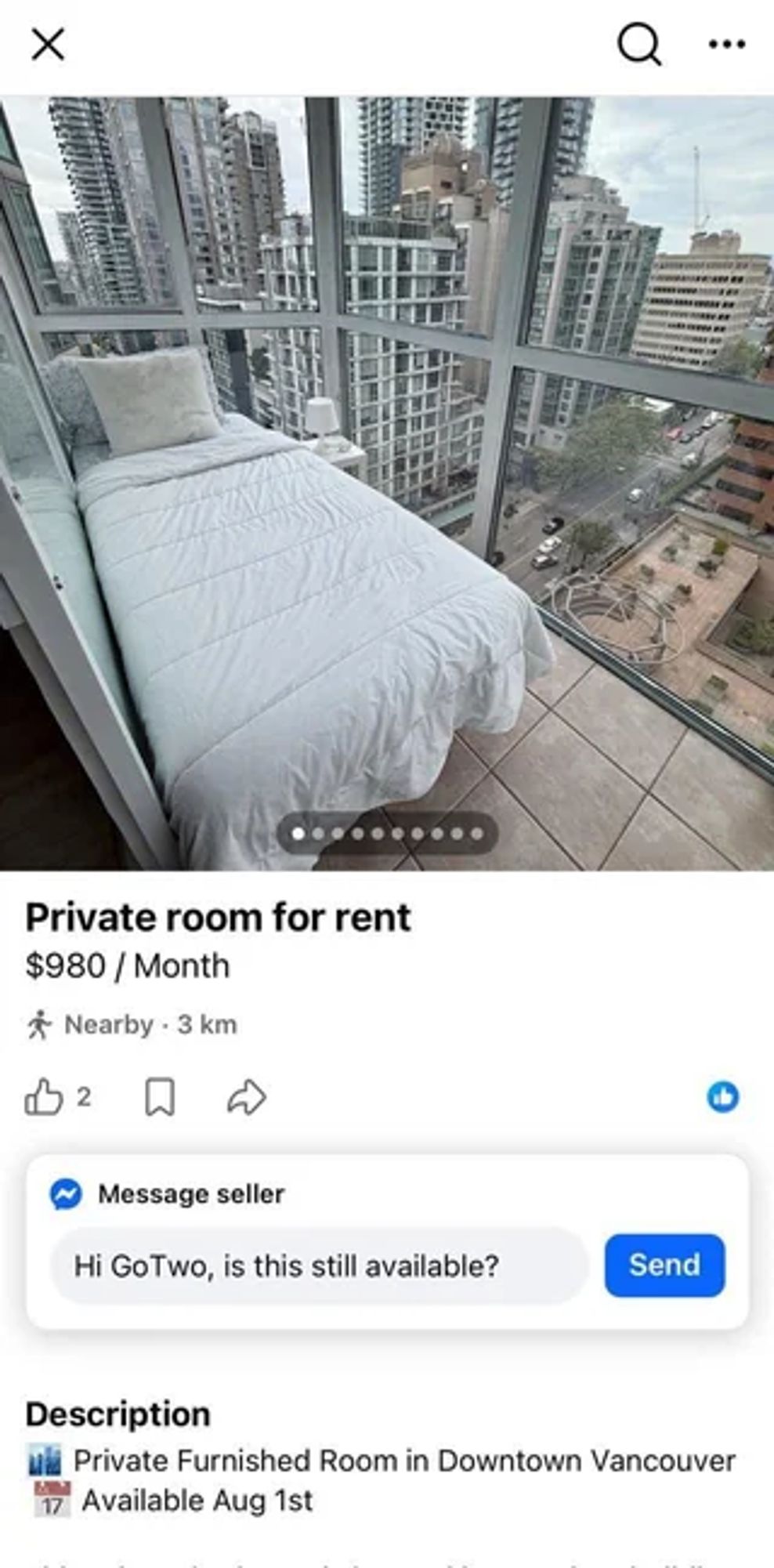 vancouver rental