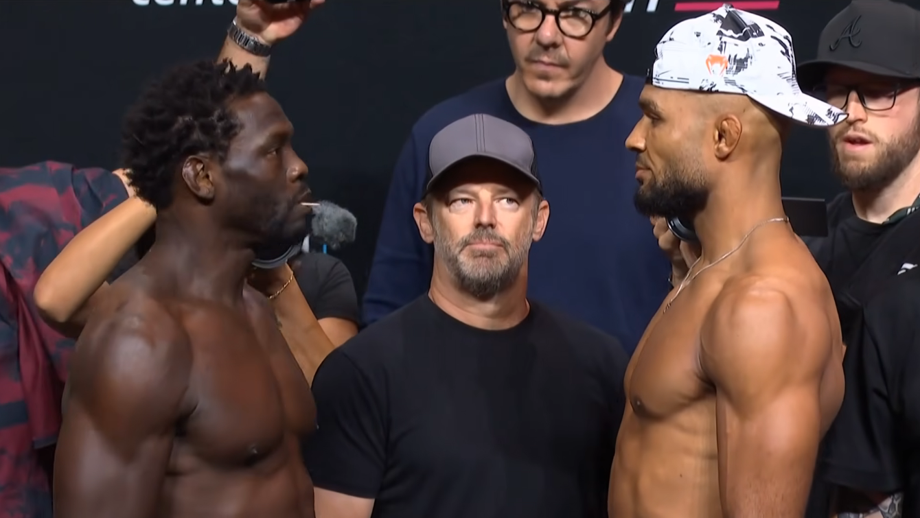 Jared Cannonier vs. Christian Leroy Duncan - UFC OKC ceremonial weigh-ins faceoff