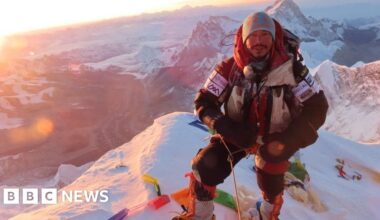 Nirmal Purja: Ex-Royal Marine among 10 climbers feared missing after avalanche in Pakistan - BBC