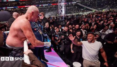 Tyson Fury and Anthony Joshua