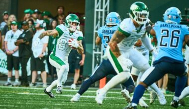 Riders’ Marquay McDaniel praises Daniel Wiebe, Johnny Johnson III development