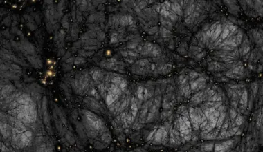 A simulation of the formation of dark matter structures from the early universe until today. Credit: Ralf Kaehler/SLAC National Accelerator Laboratory/American Museum of Natural History