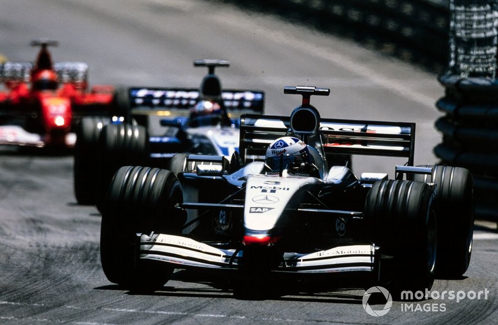 Coulthard shone for McLaren at the start of the decade before his star began to wane