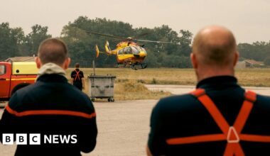 Spain and France brace for new heatwaves as wildfire closes in on Bordeaux - BBC