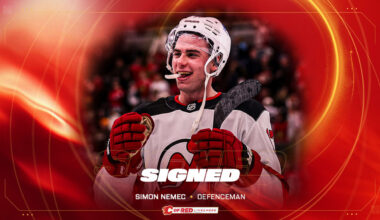 Flames Sign Simon Nemec | Calgary Flames
