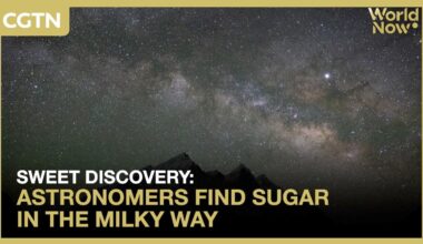 Sweet discovery: Astronomers find sugar in the Milky Way - news.cgtn.com