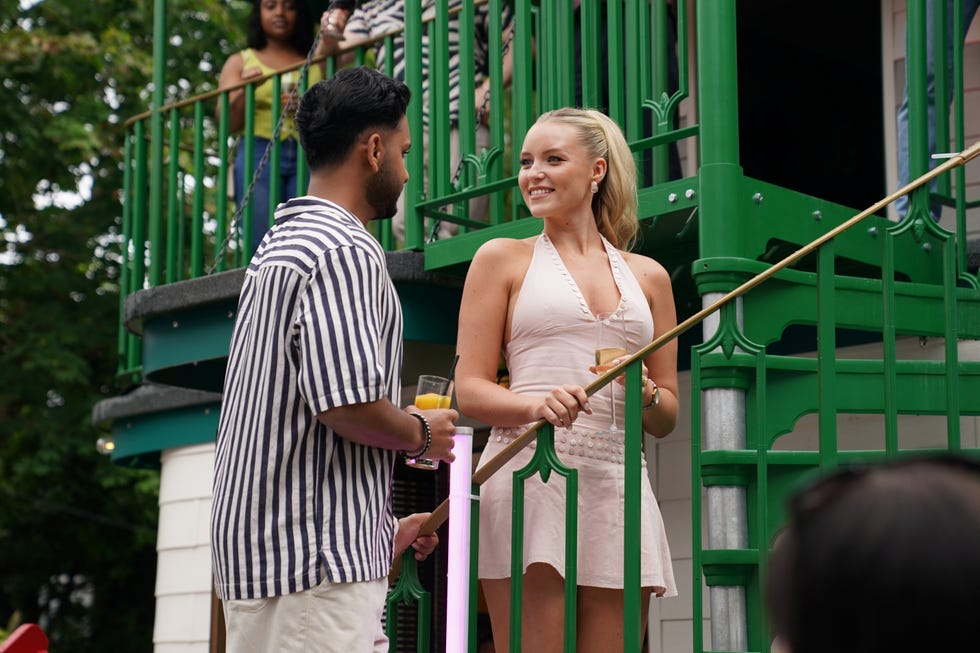 Imran Maalik and Leah Barnes in Hollyoaks imran maalik and leah barnes in hollyoaks