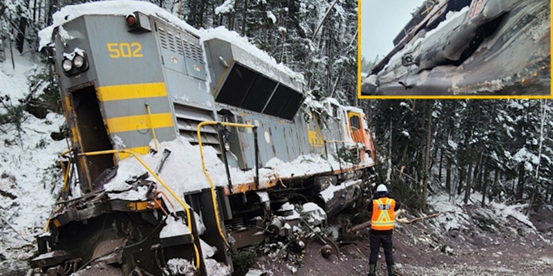 TSB Unable to Determine Exact Cause of Train Derailment Involving Quebec North Shore and Labrador Railway