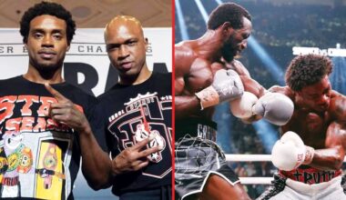 Derrick James reveals the injury Errol Spence suffered from sparring partner before Crawford fight