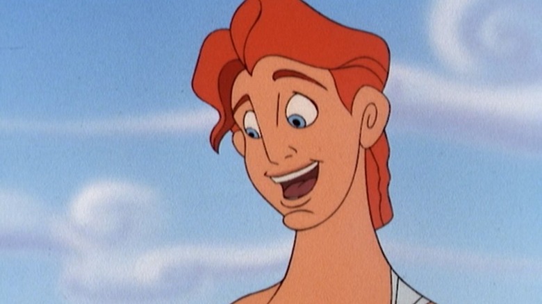 Hercules smiling and speaking