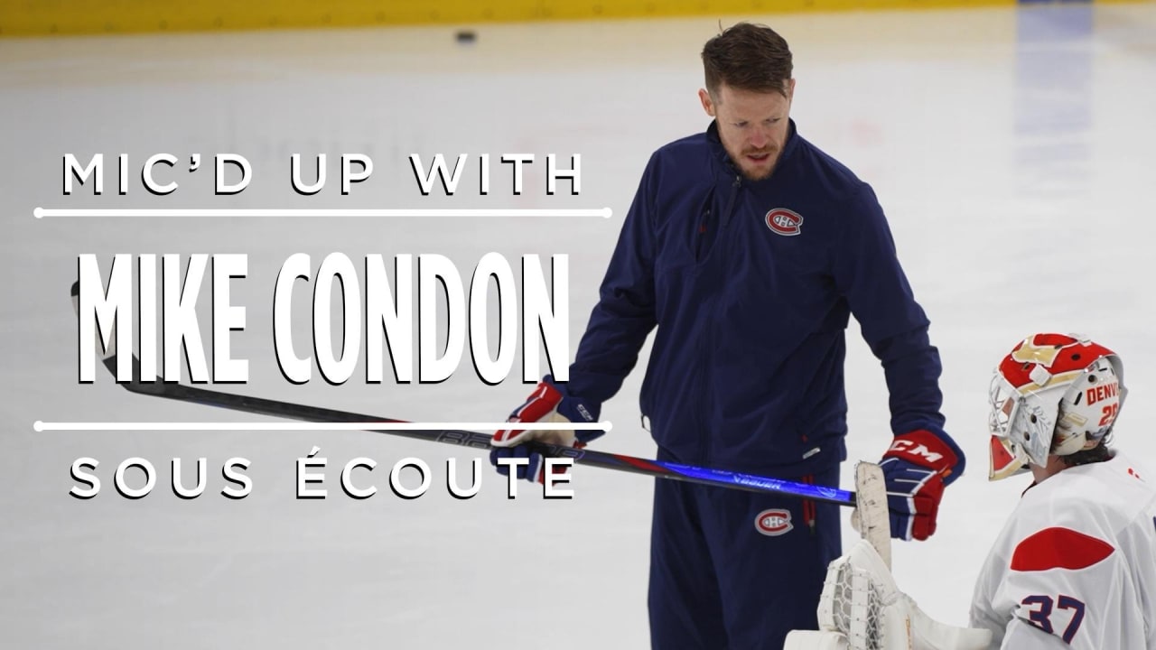 Mic'd up: Mike Condon | Montréal Canadiens
